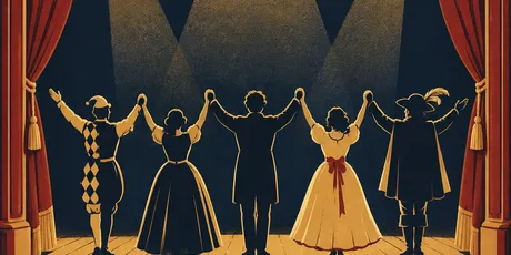 Original theatre illustration
